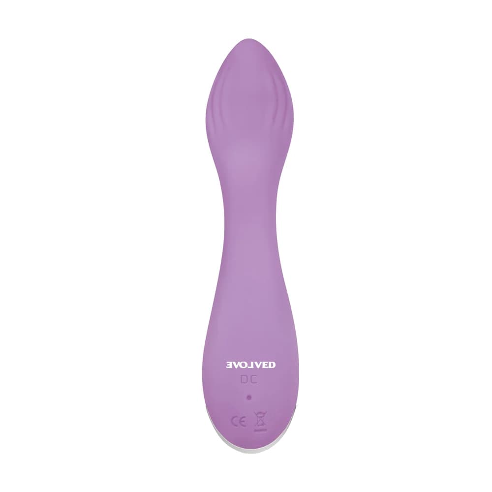 Evolved Lilac G Rechargeable Silicone G-Spot Vibrator Purple thumbnail 3