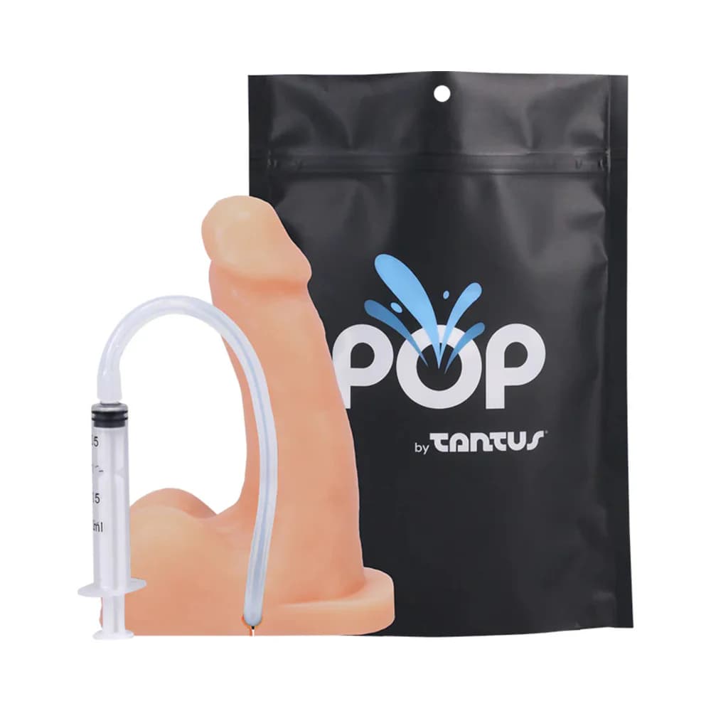 Tantus POP n' Play Squirting Packer Cream (Bag)
