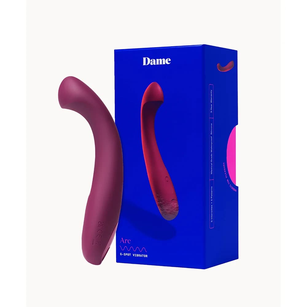 Dame Arc G-Spot Vibrator Plum