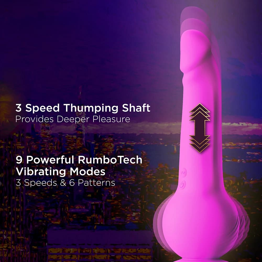 Impressions New York Gyroquake Dildo Purple thumbnail 7