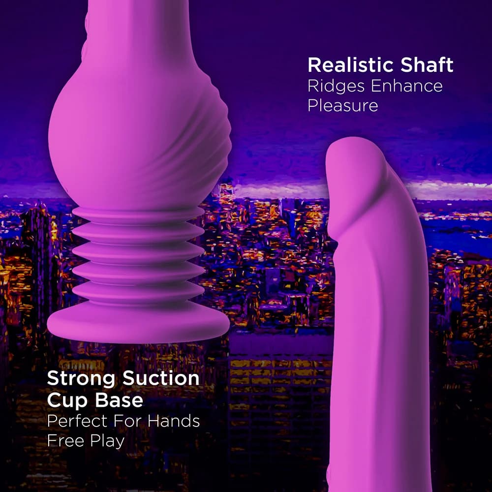 Impressions New York Gyroquake Dildo Purple thumbnail 8