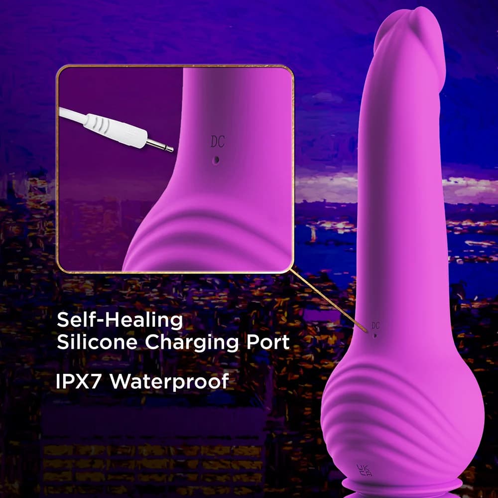 Impressions New York Gyroquake Dildo Purple thumbnail 9