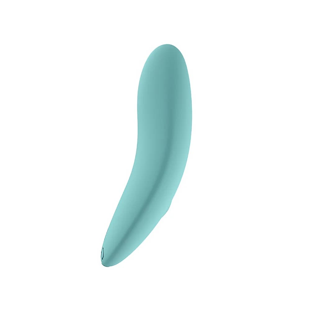 Spectrum Essentials Rechargeable Silicone Compact External Vibrator Blue thumbnail 5