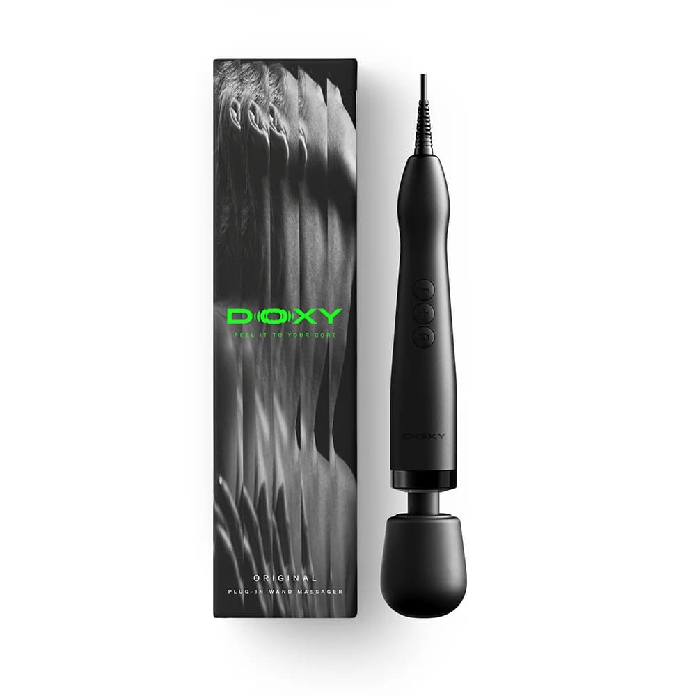 Doxy Original Massager Wand Black