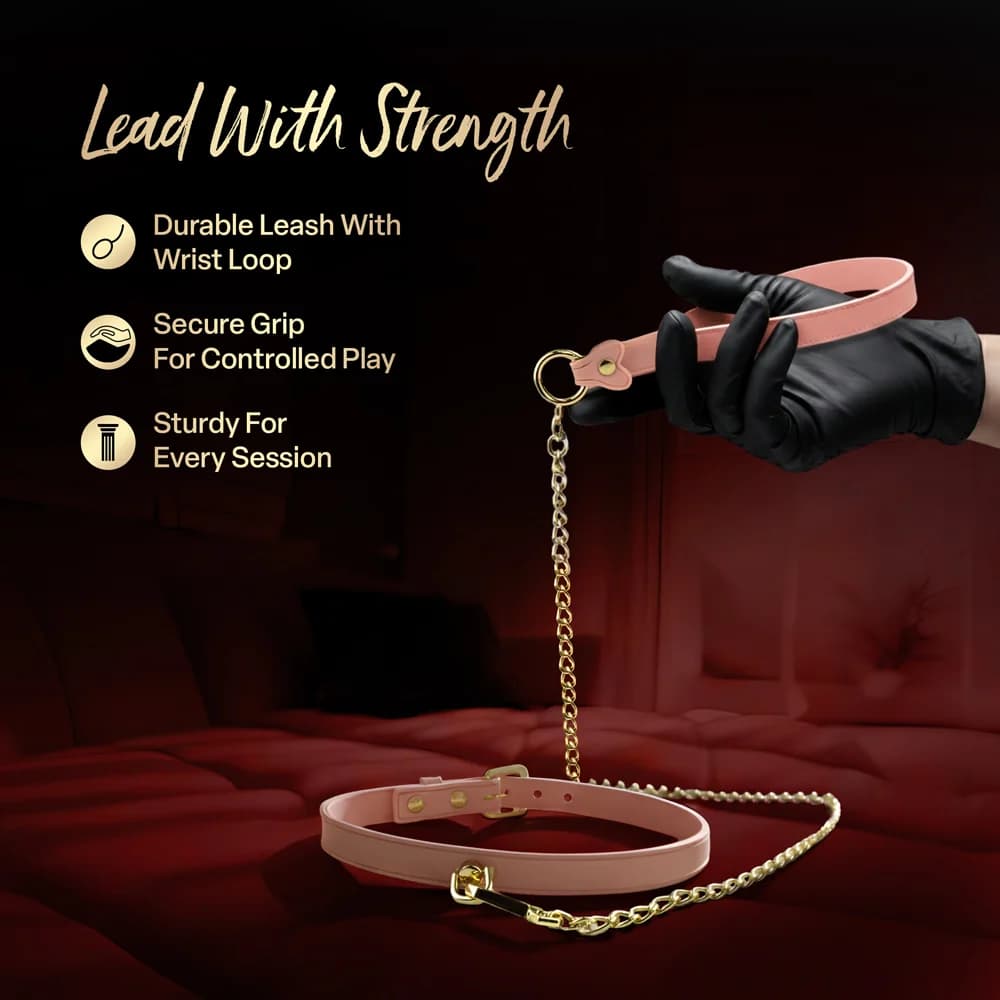 Temptasia Ardor Collar & Leash Pink thumbnail 10