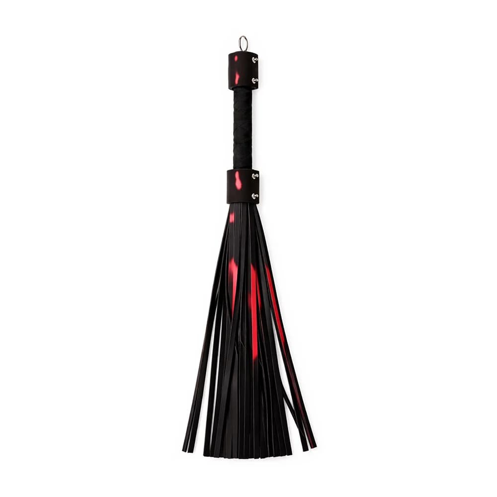 Heat Tease Flogger Black/Pink thumbnail 2