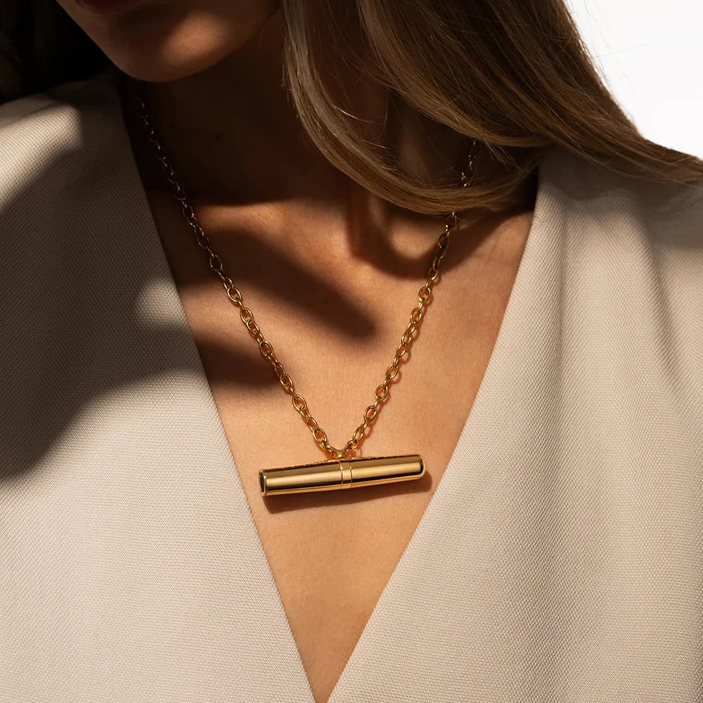 Crave Tease Necklace Gold thumbnail 5