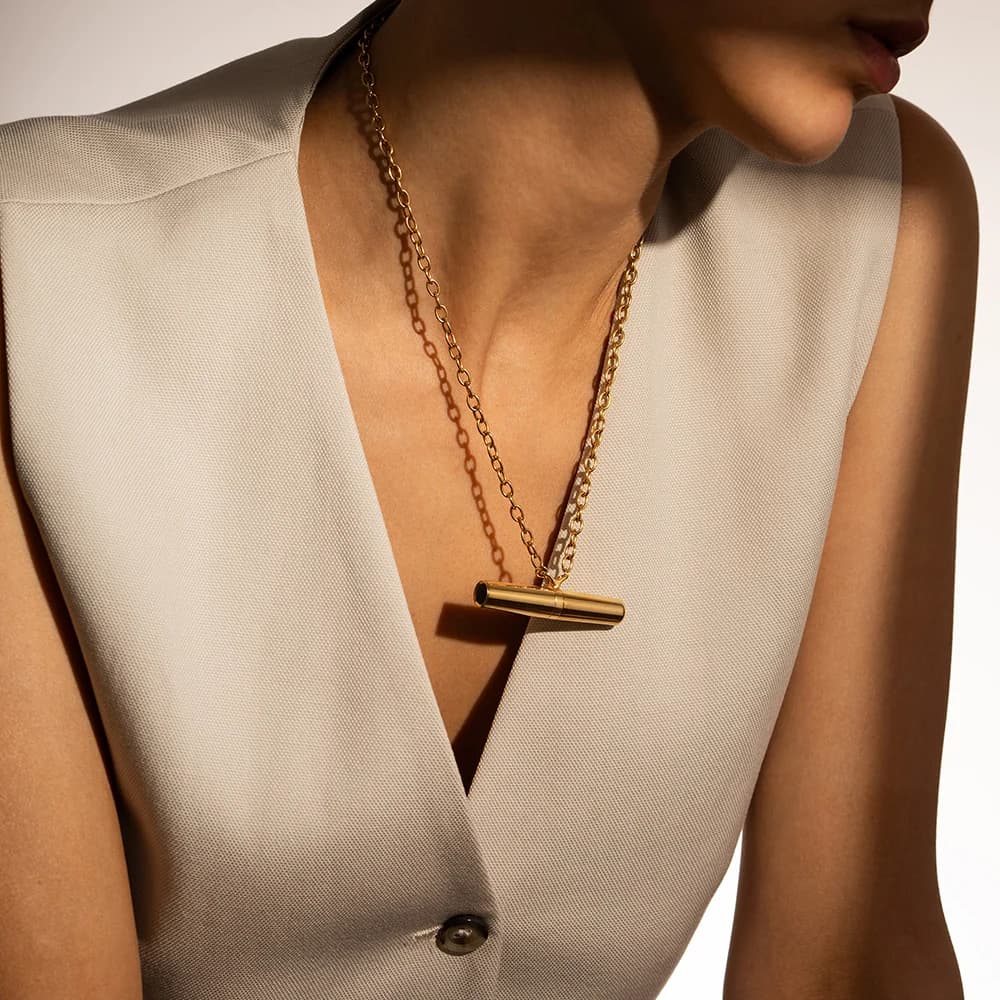Crave Tease Necklace Gold thumbnail 6
