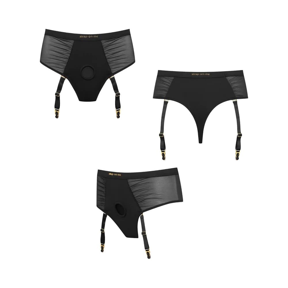 Strap-On-Me Harness Lingerie Idylle M Black thumbnail 2