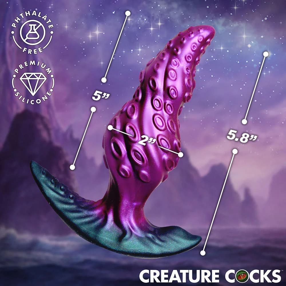 Creature Cocks Octo-Twist Silicone Anal Plug thumbnail 5