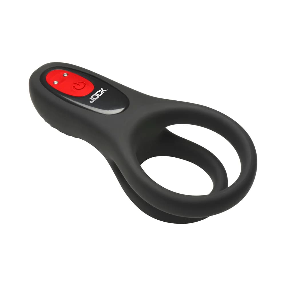 JOCK Enhancers Hard-On Vibrating Silicone C-Ring w /Clit Stim thumbnail 3