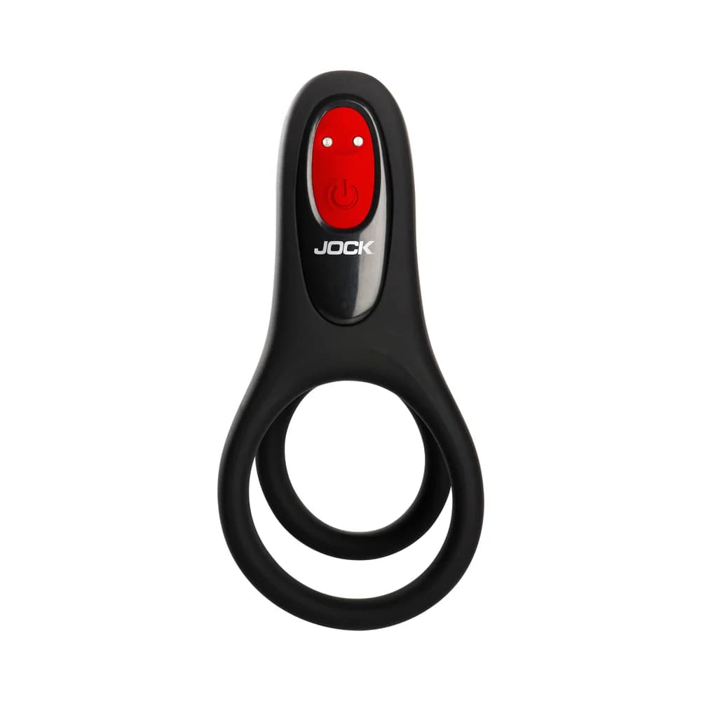 JOCK Enhancers Hard-On Vibrating Silicone C-Ring w /Clit Stim thumbnail 4