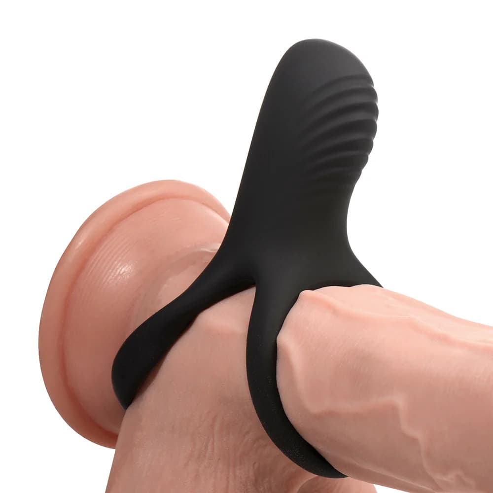 JOCK Enhancers Hard-On Vibrating Silicone C-Ring w /Clit Stim thumbnail 10