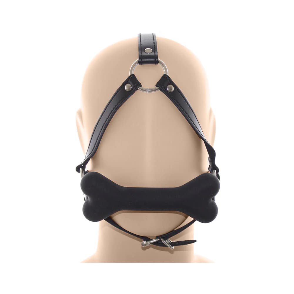Ple''sur Face Harness Dog Bone Gag thumbnail 2