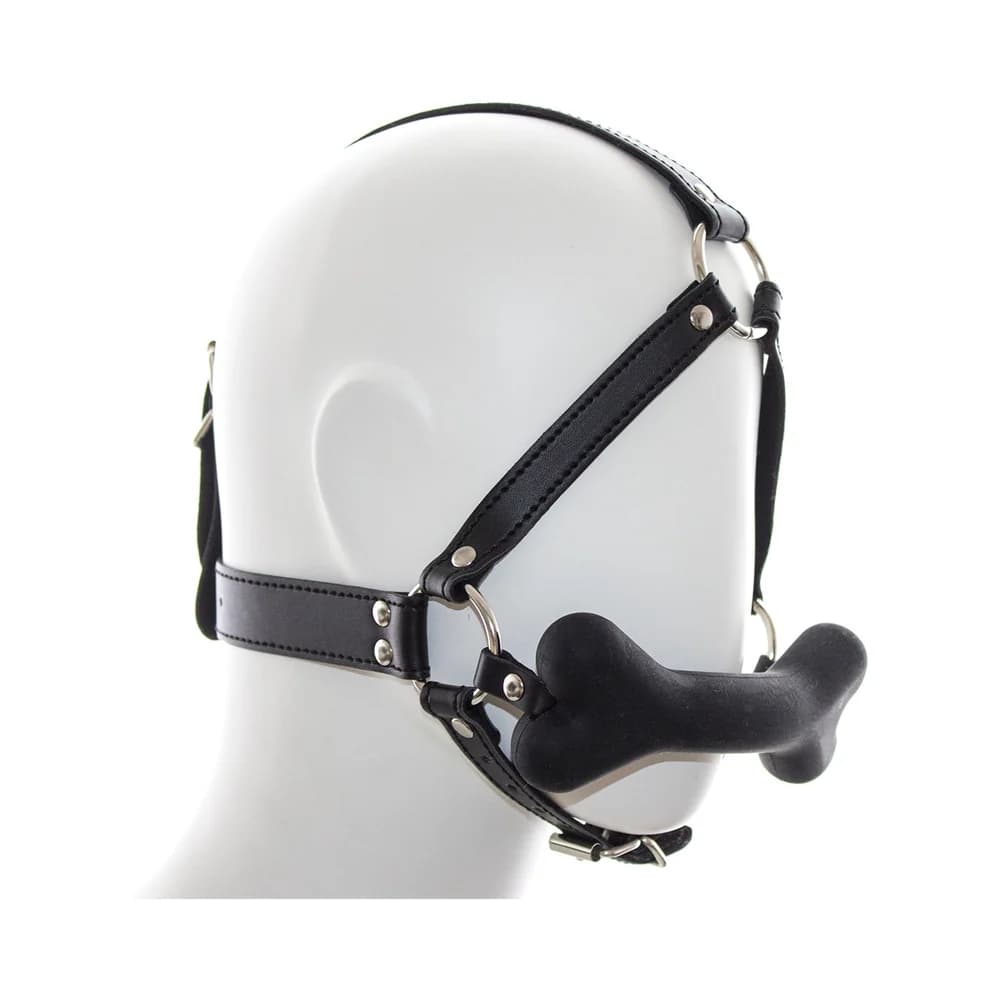 Ple''sur Face Harness Dog Bone Gag thumbnail 4