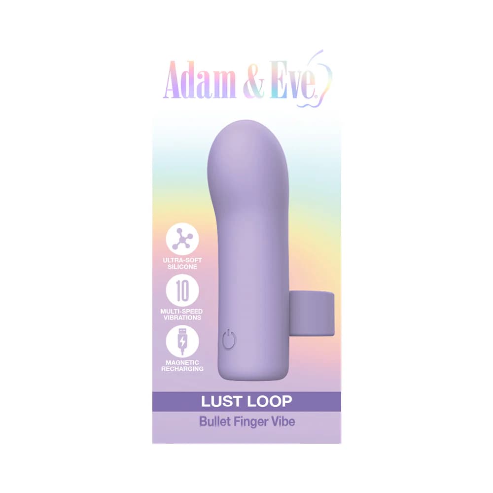 Adam & Eve Lust Loop Bullet Finger Vibe